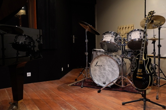 Gam Studio recording Sonor Vintage drums Jazz session