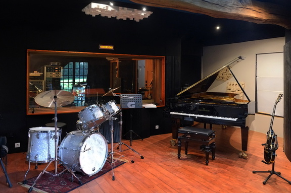 Gam Studio Sonor  Drums and Bechstein Concert Grand Piano near Paris